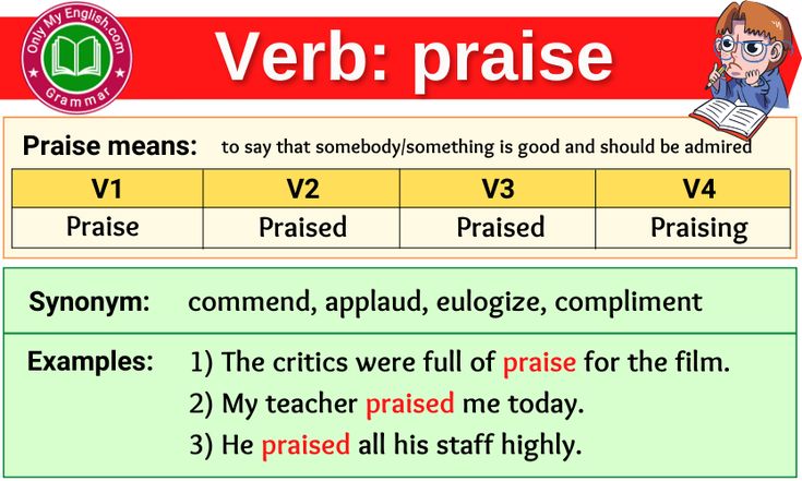 Praise Past And Past Participle Form V1 V2 V3 V4 V5 Form of Praise