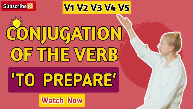 Prepare Past And Past Participle Form V1 V2 V3 V4 V5 Form of Prepare